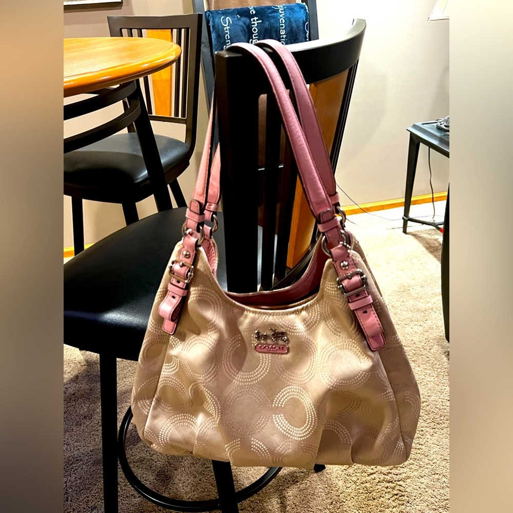 Coach purse pink